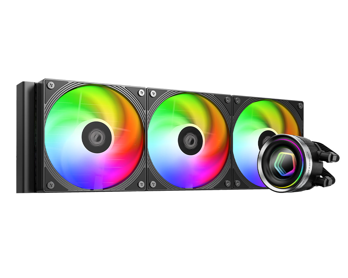 ID Cooling Liquid Cooler FX360 INF 360mm Black ID Cooling Liquid Cooler FX360 INF 360mm Black